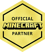 Official Minecraft Partner badge